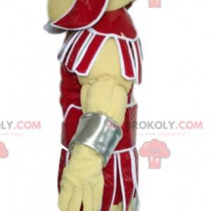 Roman warrior mascot in armor. Warrior costume. - Redbrokoly.com