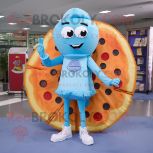 Sky Blue Pizza maskot...