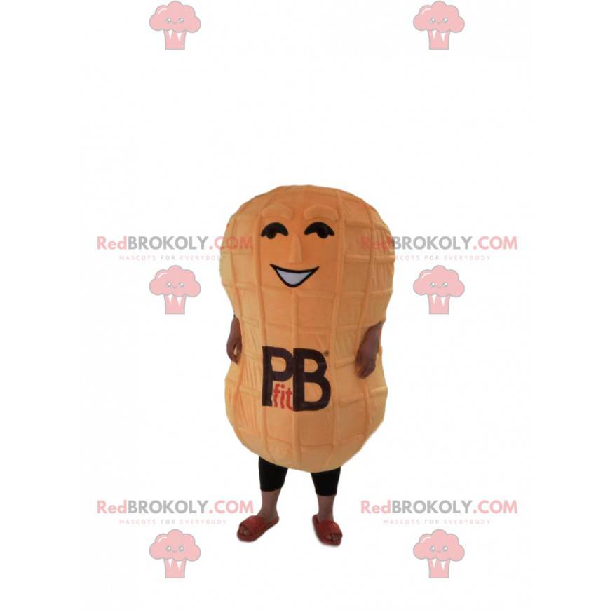 Mascotte de cacahuète. Costume de cacahuète - Redbrokoly.com Mascotte de cacahuète. Costume de cacahuète - Redbrokoly.com