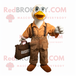 Rust Geese mascotte kostuum...