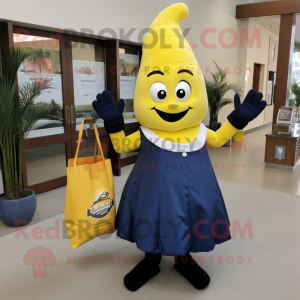 Postava maskota Navy Banana...