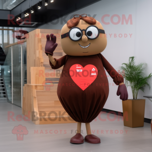 Brown Heart mascotte...