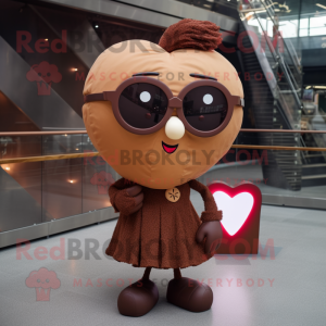 Brown Heart mascotte...