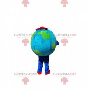 Mascotte de la Terre. Costume de la Terre - Redbrokoly.com