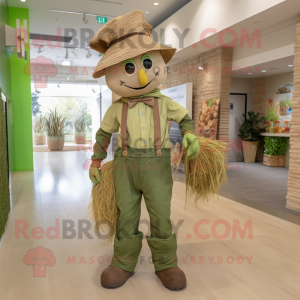 Olive Scarecrow mascotte...