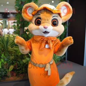 Orange Dormouse maskot...