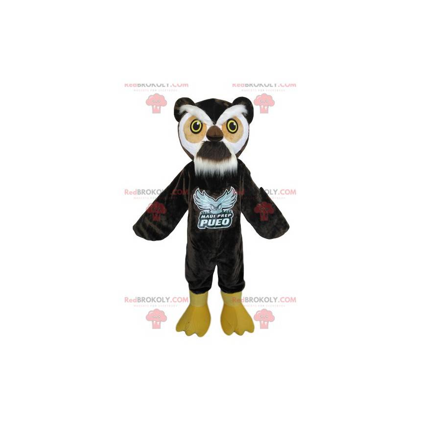 Brun ugle maskot. Ugler kostume - Redbrokoly.com