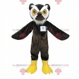 Mascote da coruja marrom. Fantasia de corujas - Redbrokoly.com