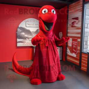 Red Loch Ness Monster...