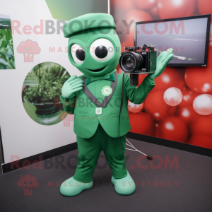 Forest Green Camera maskot...