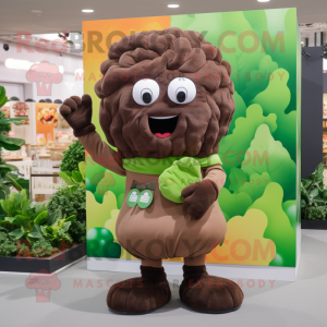 Brown Broccoli mascotte...