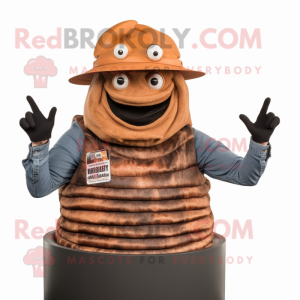 Rust Trilobite maskot drakt...