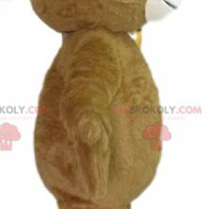 Mascotte dell'orso bruno. Costume da orso bruno - Redbrokoly.com