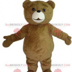 Brun björnmaskot. Brunbjörndräkt - Redbrokoly.com