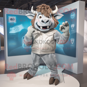 Silver Minotaur maskot...