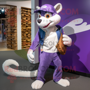 Purple Weasel mascotte...