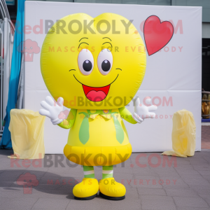 Citronově žluté balónky ve...