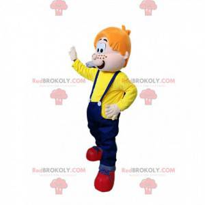 Mascot Boule, the character of the BD Boule et Bill -