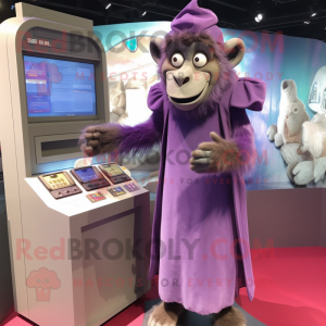 Lavendel babian maskot...