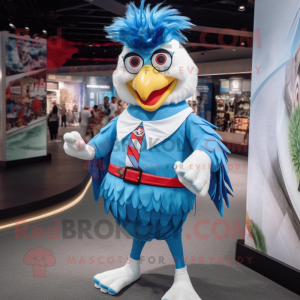 Sky Blue Roosters mascotte...