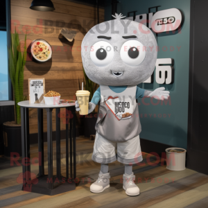 Grijs Miso Soup mascotte...