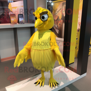 Sitrongul Hawk maskot drakt...