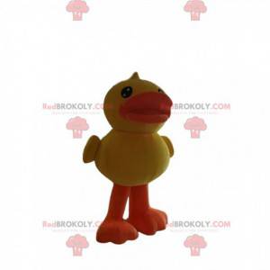 Mascotte de poussin jaune. Costume de poussin - Redbrokoly.com