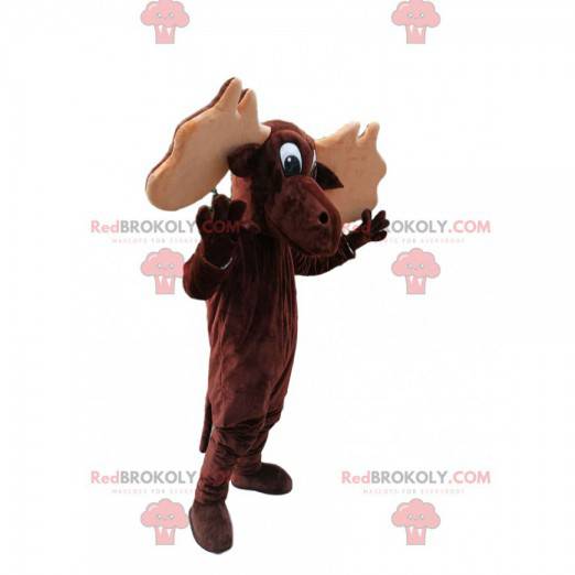 Mascotte de caribou. Costume de caribou - Redbrokoly.com