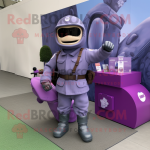 Lavender Army Soldier...