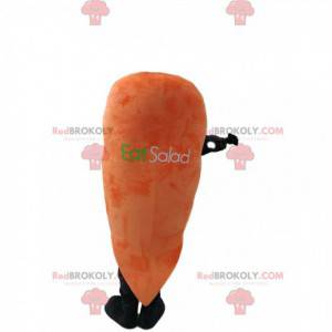Mascotte de carotte super mignonne. Costume de carotte -