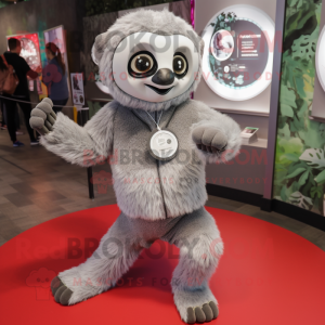 Silver Sloth mascotte...