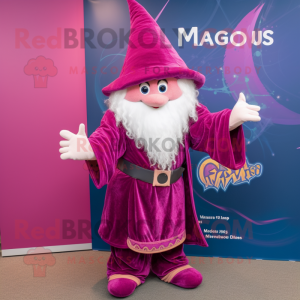 Magenta Wizard mascotte...