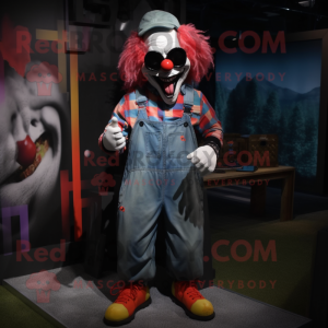  Evil Clown maskot kostym...
