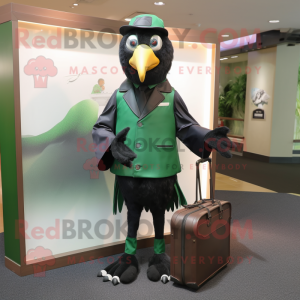 Forest Green Crow mascotte...