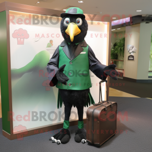 Forest Green Crow maskot...