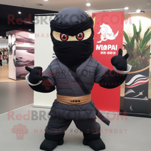  Ninja mascotte kostuum...