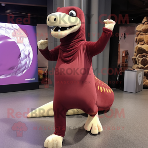 Rödbrun Brachiosaurus...