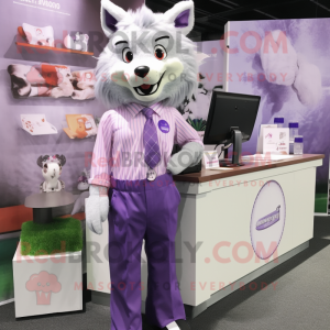 Lavender Wolf mascotte...