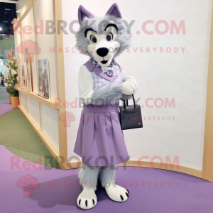 Lavender Wolf mascotte...