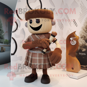 Rust Sekkepipe maskot drakt...