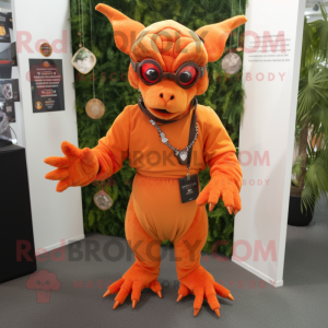 Orange Gargoyle mascotte...