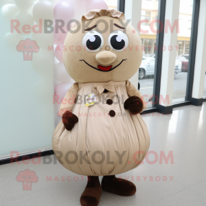 Beige Chocolates maskot...