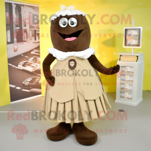 Beige Chocolates maskot...