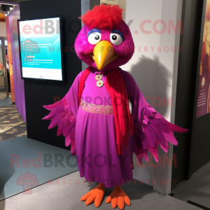 Magenta-Butterhuhn...