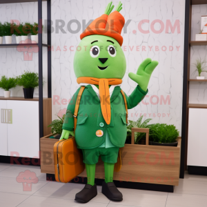 Green Carrot mascotte...