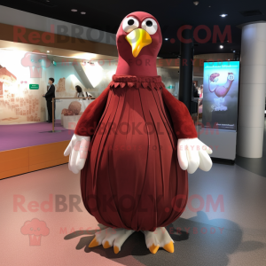 Maroon Seagull maskot...