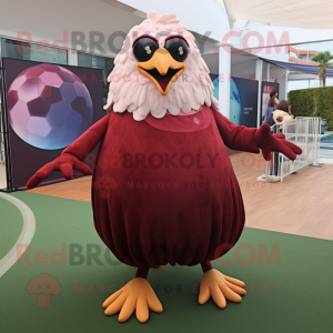 Maroon Seagull maskot...