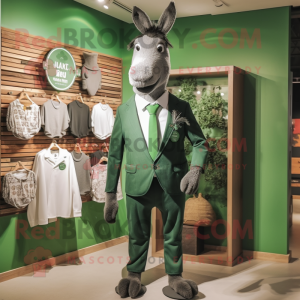 Forest Green Donkey maskot...