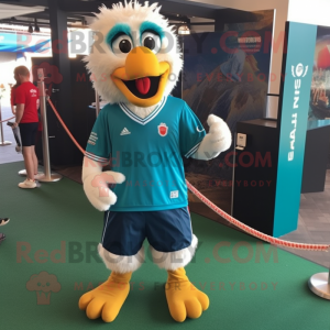 Teal Fried Chicken mascotte...