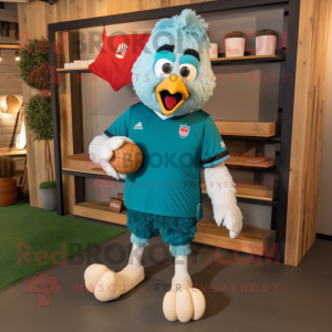 Teal Fried Chicken mascotte...